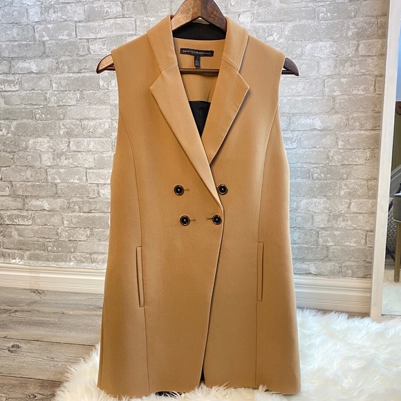 White House Black Market Dresses & Skirts - NWOT White House Black Market Tan Blazer Dress